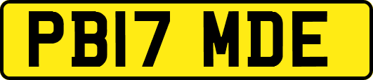 PB17MDE