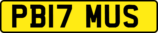 PB17MUS