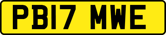 PB17MWE