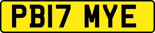 PB17MYE