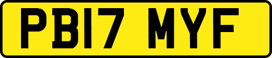 PB17MYF