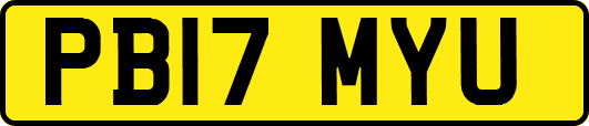 PB17MYU