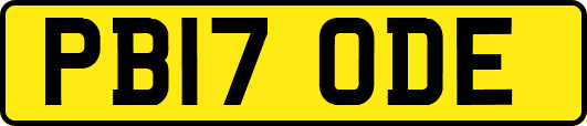 PB17ODE