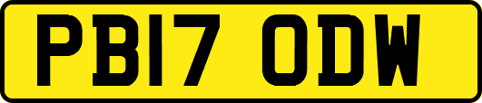 PB17ODW
