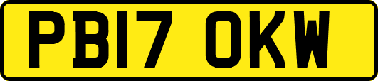 PB17OKW