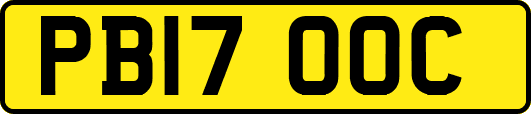 PB17OOC