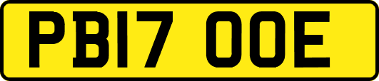 PB17OOE