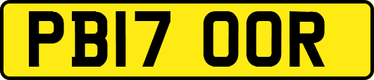PB17OOR