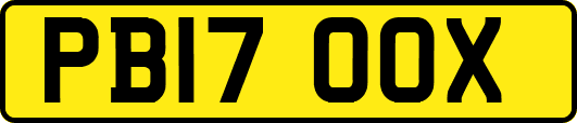PB17OOX