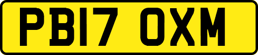 PB17OXM