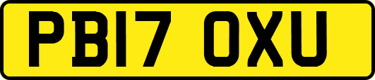 PB17OXU
