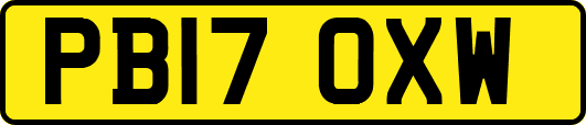 PB17OXW