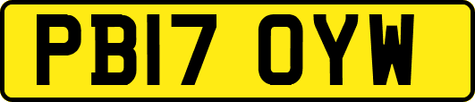 PB17OYW
