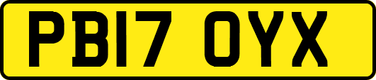 PB17OYX