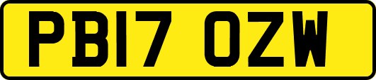 PB17OZW