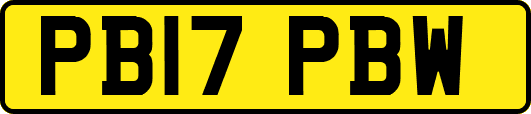 PB17PBW