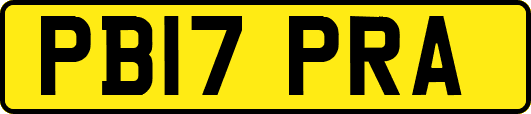 PB17PRA
