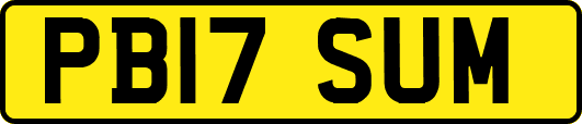PB17SUM