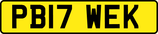 PB17WEK