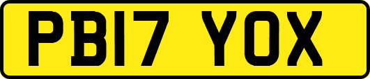 PB17YOX