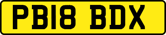 PB18BDX