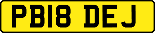 PB18DEJ