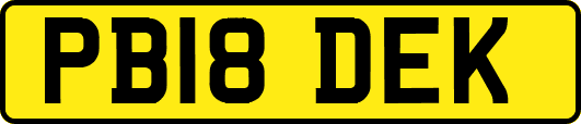 PB18DEK