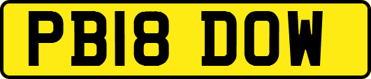 PB18DOW