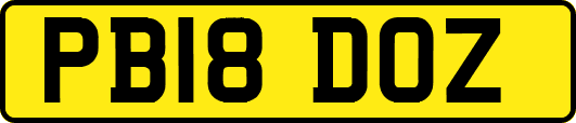PB18DOZ