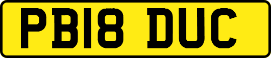 PB18DUC