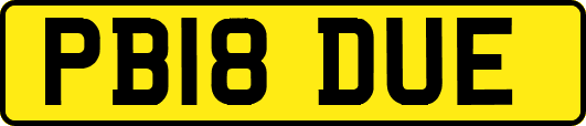 PB18DUE