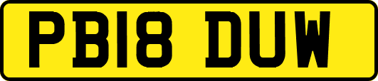 PB18DUW