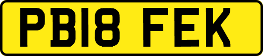 PB18FEK