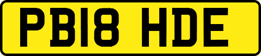 PB18HDE