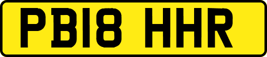 PB18HHR