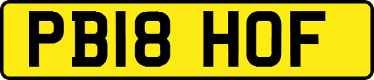 PB18HOF