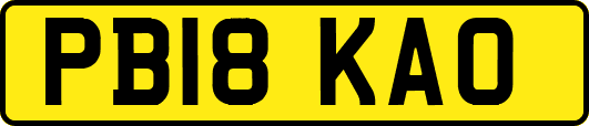 PB18KAO