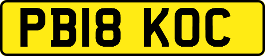 PB18KOC