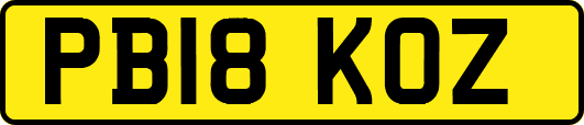 PB18KOZ