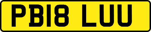 PB18LUU