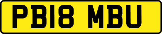 PB18MBU