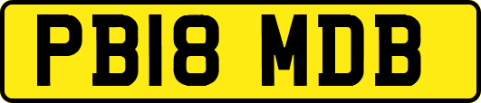 PB18MDB