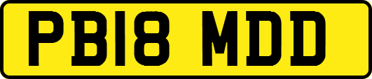 PB18MDD
