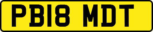PB18MDT