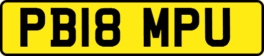 PB18MPU