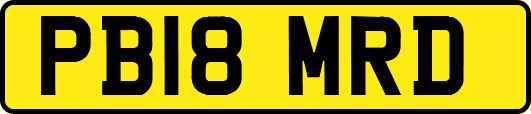 PB18MRD