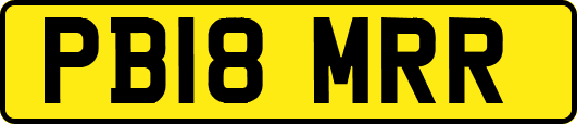 PB18MRR