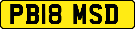 PB18MSD