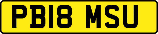 PB18MSU