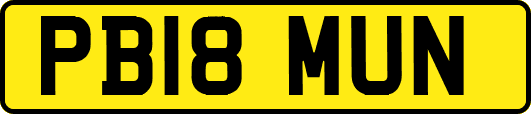PB18MUN